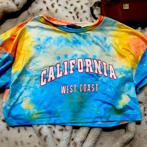 California West coast cropped shirt
